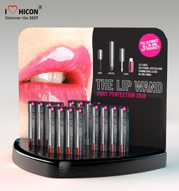 China De Opslag van douanecometics het Visuele het Verhandelen Acryl POP Rek van de Lippenstiftvertoning leverancier